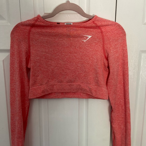 Gymshark Vital Seamless Long Sleeve Croptop - Picture 1 of 3